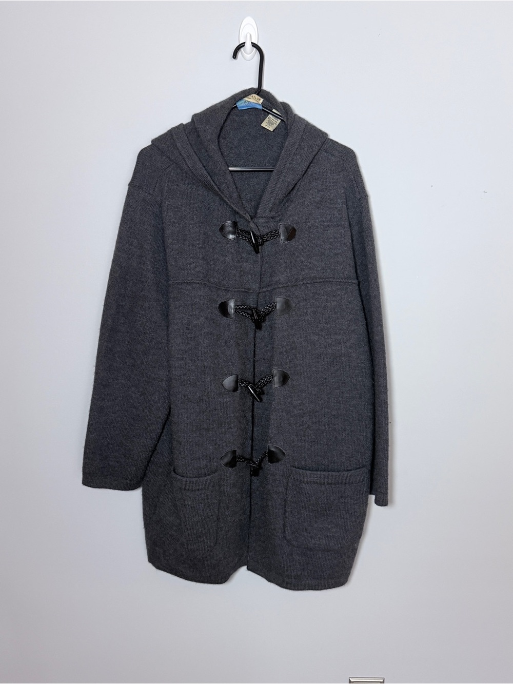 Vintage Lord & Taylor 100% Wool Toggle Coat 2X
